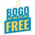 BOGO - Buy One Get One Free