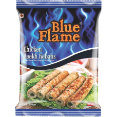 BLUE FLAME CHICKEN SEEKH KEBABS 240g
