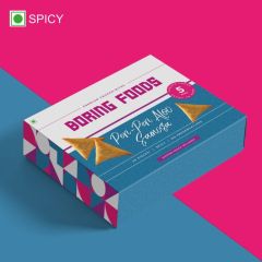 Boring Foods Peri Peri Aloo Samosa 24pcs