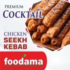 Cocktail Chicken Seekh Kebab 500g (Buy 1 Get 1 Free)