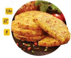 ITC Herb Chilli Potato burger patty 1.5 kg.