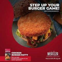 Meatzza Chicken Burger Patty 500g