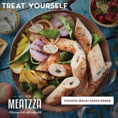 MEATZZA Chicken Malai Seekh Kebab 500g