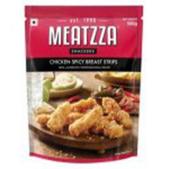 MEATZZA Chicken Spicy Breast Strips 500g