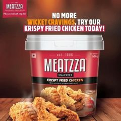Meatzza Krispy Fried Chicken Bucket 500g