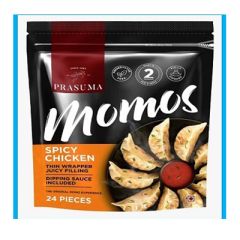 Prasuma Spicy Chicken Momos 24pcs