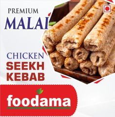 Premium Malai Seekh Kebab 500g (Buy 1 Get 1 Free)