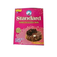 STANDARD Golden Cake decorative balls 100g