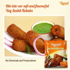 Veg Seekh Kebab (Handi) .900g