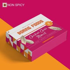 Boring Foods Chicken Chive Momos 16pcs