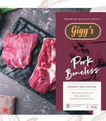 Giggs Pork Boneless 500g