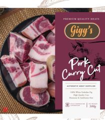 Giggs Pork Curry Cut 500g