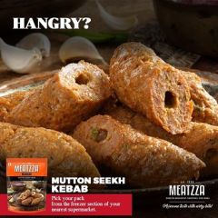 MEATZZA Mutton Seekh Kebab 500g