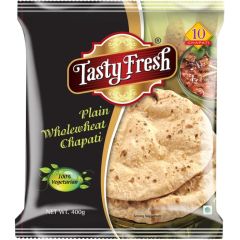 TASTY FRESH WHOLEWHT PLAIN CHAPATI 400g