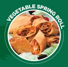 Vegetable Spring rolls 1kg (Desi Chef)